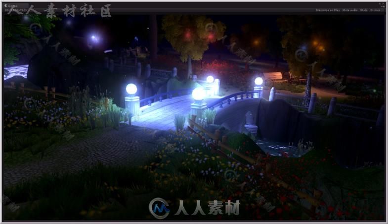 幻想美丽的世界环境3D模型Unity游戏素材资源