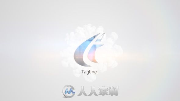 干净时尚的公司企业标志Logo演绎AE模板Videohive Quick Clean Bling Logo 4 19385104