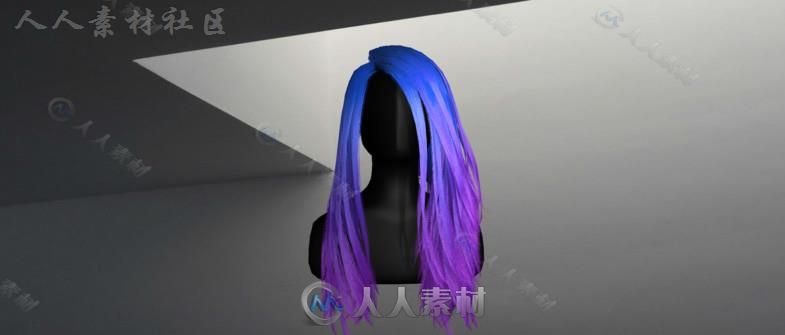 动画人类发型工具物理脚本Unity游戏素材资源