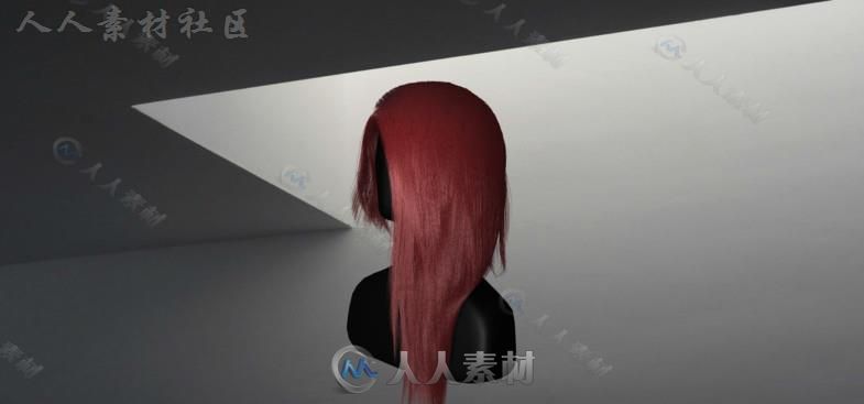 动画人类发型工具物理脚本Unity游戏素材资源