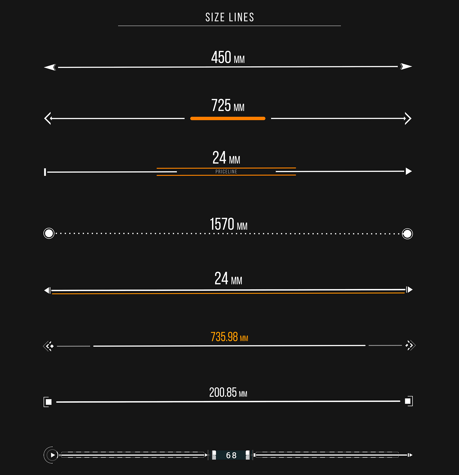 简单时尚现代信息图表数据表格展示幻灯片AE模板Videohive Simple Infographics 19...