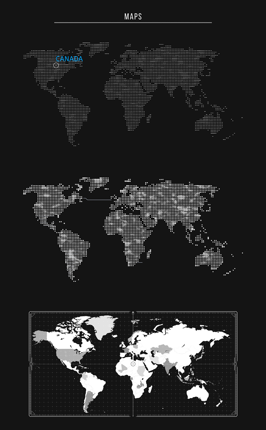 简单时尚现代信息图表数据表格展示幻灯片AE模板Videohive Simple Infographics 19...