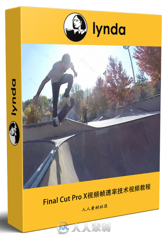 Final Cut Pro X视频帧速率技术视频教程 Final Cut Pro X Guru Creating Speed Cha...