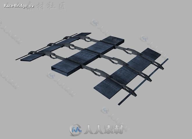 科幻赛车和竞技场景科幻环境3D模型Unity游戏素材资源