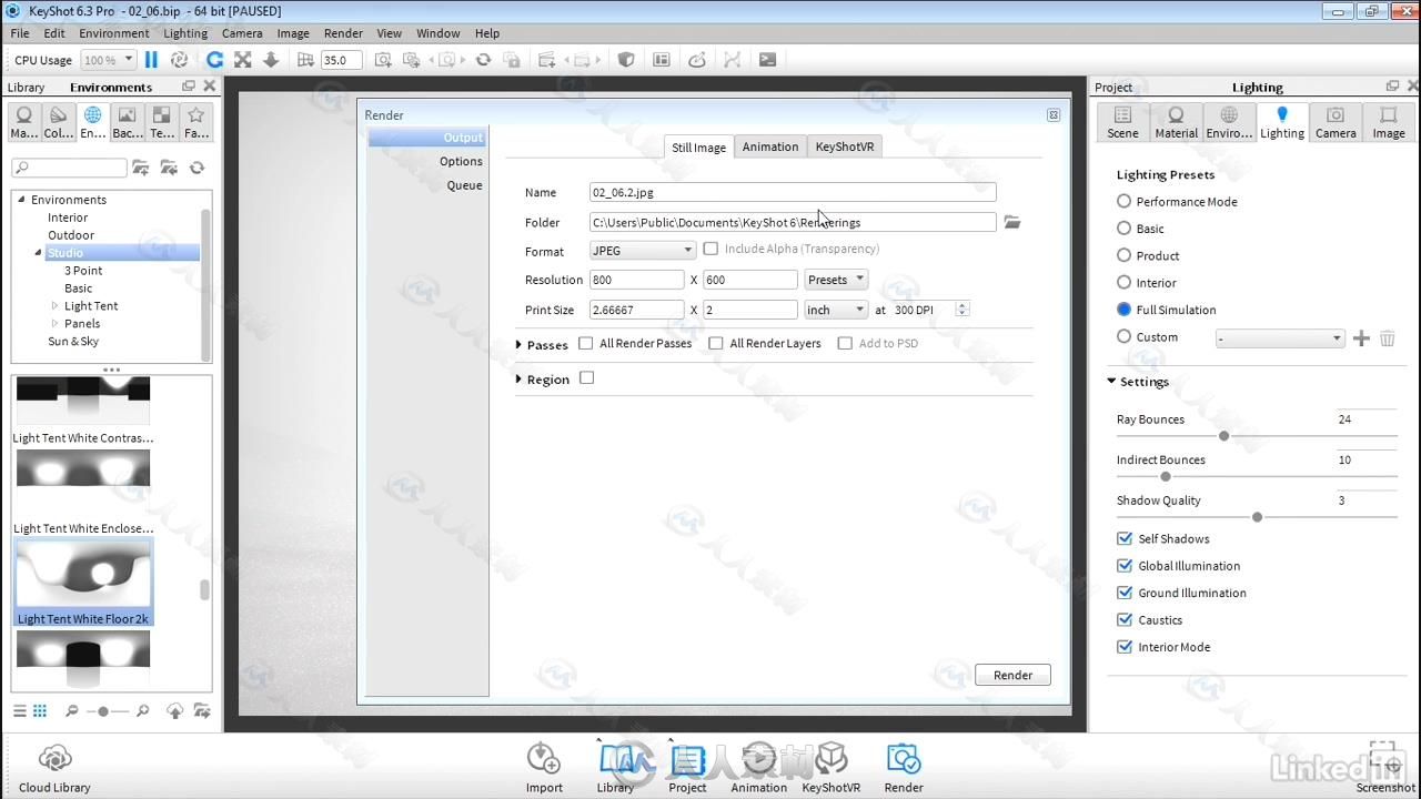 KeyShot核心渲染技术训练视频教程 Learning KeyShot