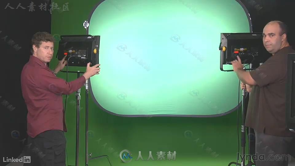 绿屏拍摄与后期抠像技术训练视频教程 Green Screen Techniques for Video and Phot...