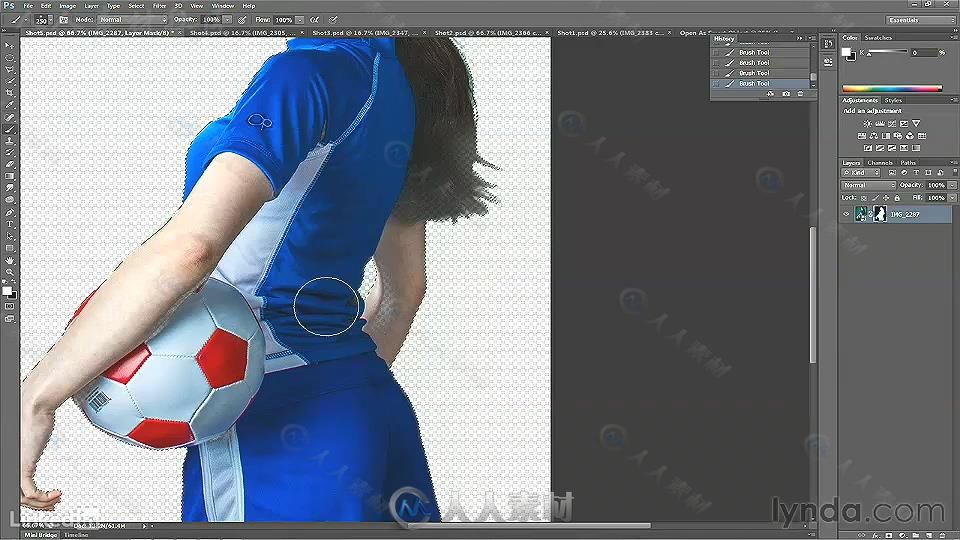 绿屏拍摄与后期抠像技术训练视频教程 Green Screen Techniques for Video and Phot...