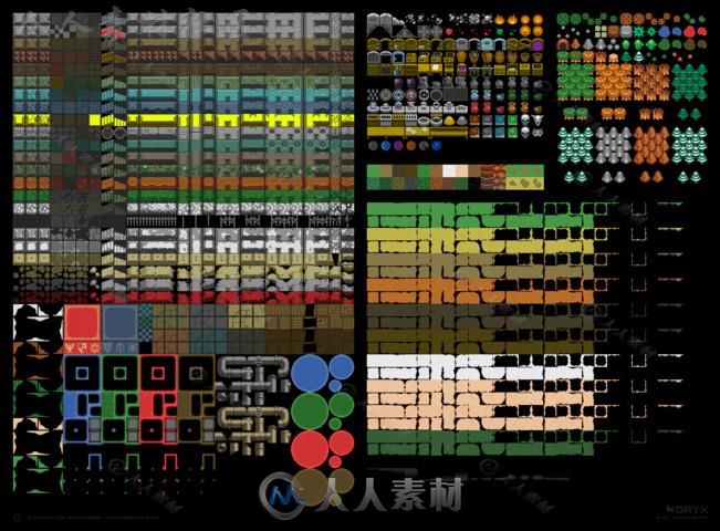 16位高级的幻想精灵贴图和材质Unity游戏素材资源