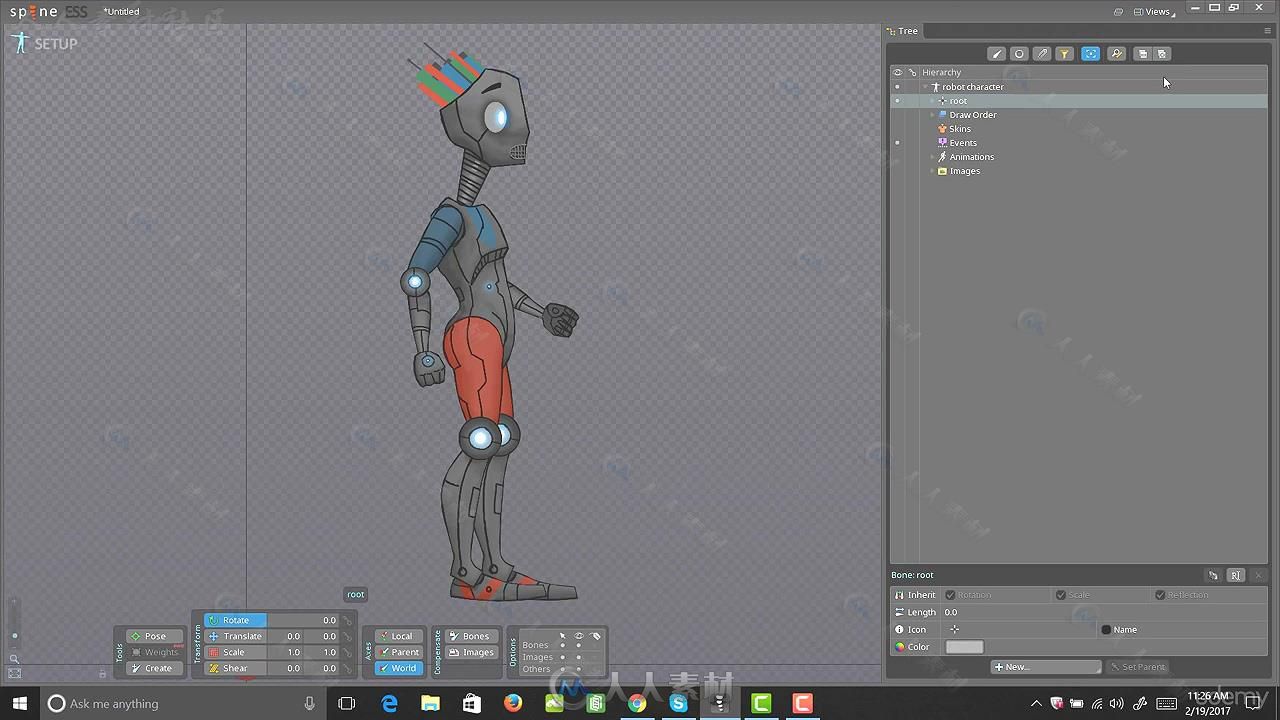 Spine二维游戏动画制作核心训练视频教程 UDEMY THE COMPLETE SPINE GAME RIGGING &amp;...