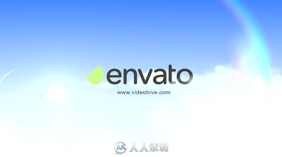 现代三维卡通飞机航班标志LOGO演绎AE模板 Videohive Airplane Logo 13574744