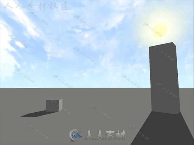 简单美丽的云彩风景环境3D模型Unity游戏素材资源