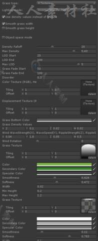 直观简单的草色渲染器DirectX11着色器Unity游戏素材资源
