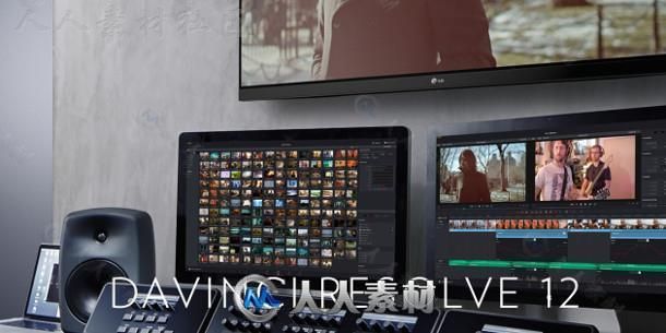 Davinci达芬奇影视调色软件V12.5.5 Mac版 DAVINCI RESOLVE STUDIO 12.5.5 WITH EAS...