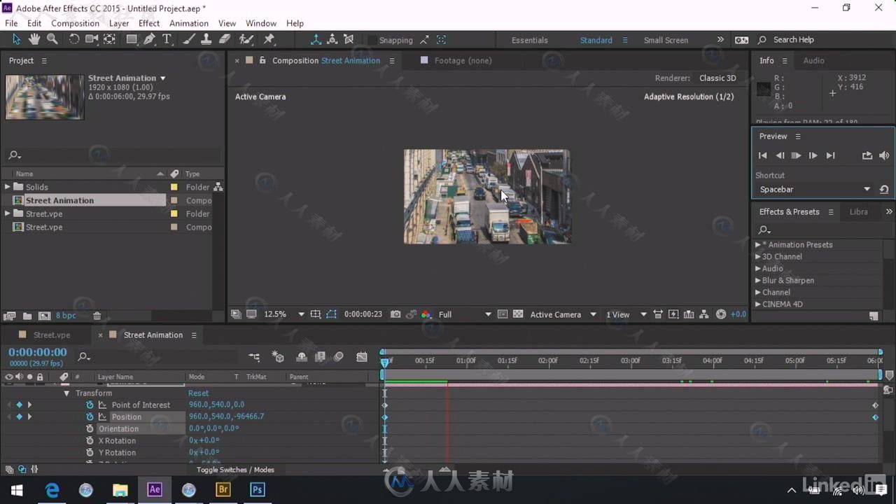 AE大师班之与PS协作高效技巧视频教程 After Effects Guru Advanced Photoshop Inte...