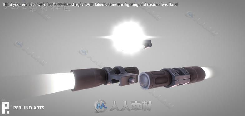 现代俄罗斯突击步枪武器道具3D模型Unity游戏素材资源