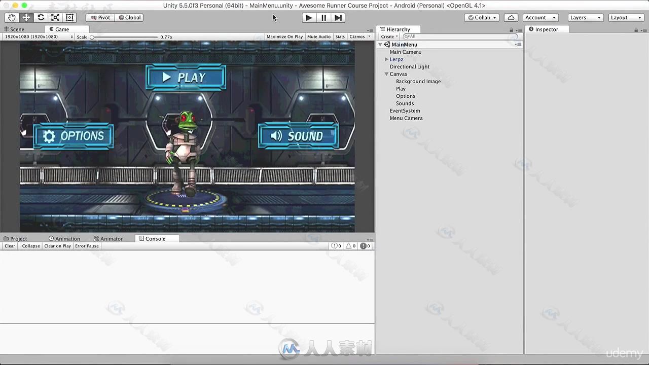 Unity游戏制作从入门到专家实例训练视频教程 UDEMY UNITY GAME DEVELOPMENT MAKE P...