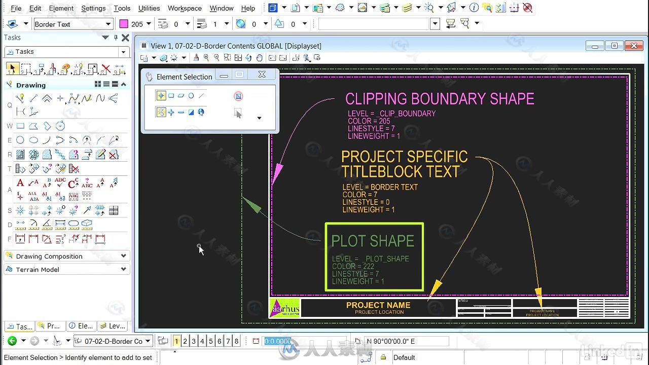 MicroStation高效工作技巧视频教程 MicroStation Plotting in V8i