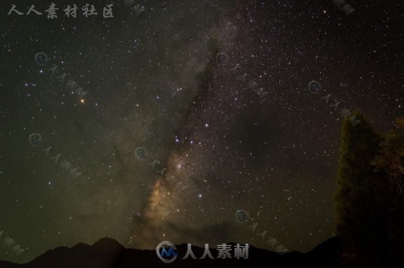 美丽的夜晚星空银河Lightroom预设