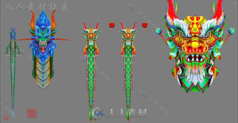 MOBA类腾讯手游《神之浩劫》英雄3D模型合辑