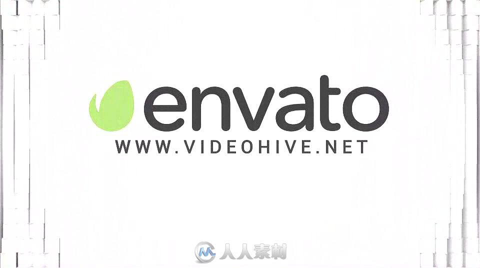 3D立体照片盒子收缩拼接企业标志显示LOGO演绎AE模板Videohive 3D Mosaic Corp...