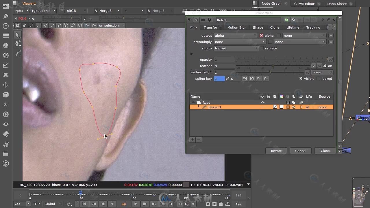 Nuke影视级角色特效制作视频教程