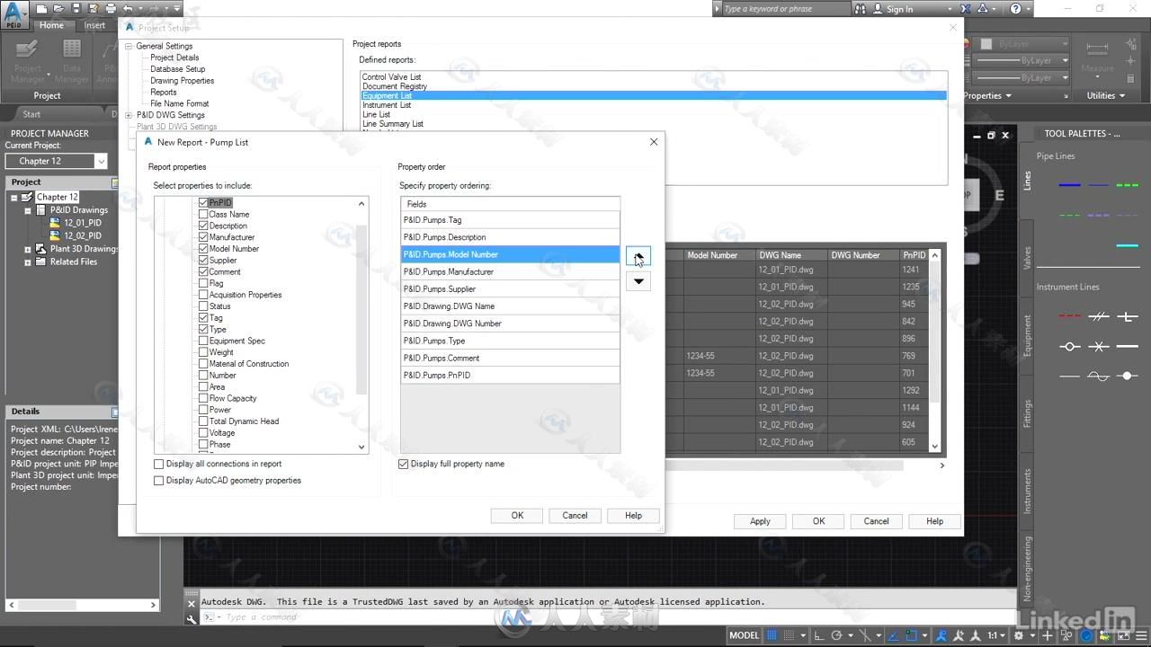 AutoCAD中P&amp;ID技术训练视频教程 AutoCAD P&amp;ID Essential Training User