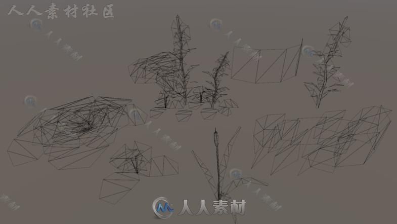 极限自然风景环境3D模型Unity游戏素材资源