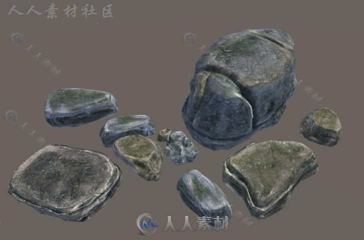 极限自然风景环境3D模型Unity游戏素材资源