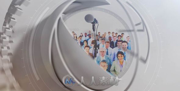 动感球形变换企业图片标志展示幻灯片AE模板 Videohive Spherical Logo 19679401