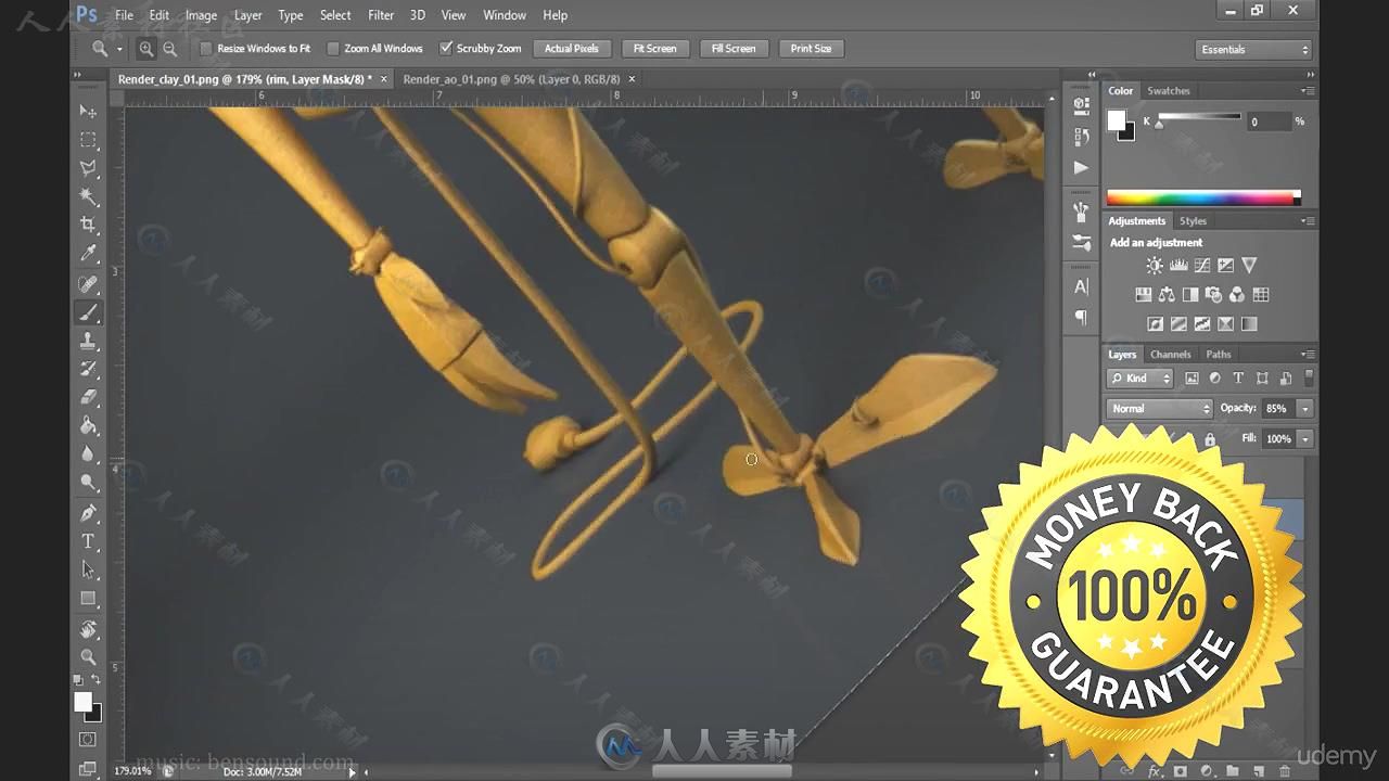 Maya机器人概念设计与建模制作视频教程 UDEMY CREATE PROFESSIONAL 3D MODELS FROM...