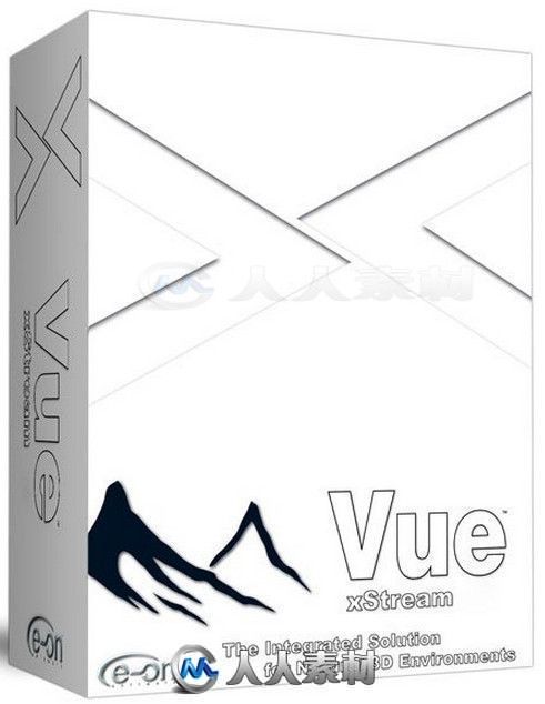 Vue XStream三维景观生成软件V2016.13698版 VUE XSTREAM 2016 BUILD 13698 WIN X64