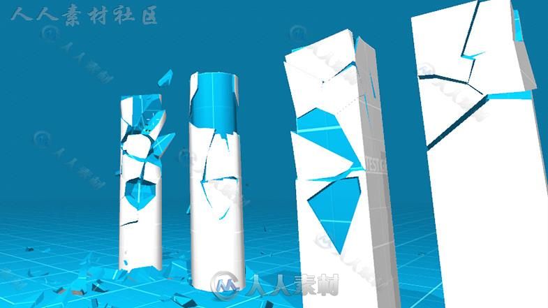 碎片物体道具3D模型Unity游戏素材资源