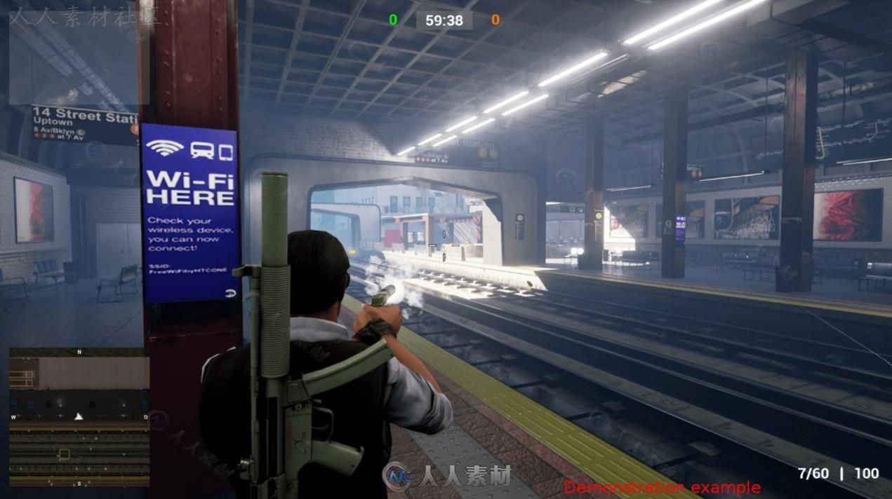 FPS第一人称射击Unreal Engine游戏素材资源 UNREAL ENGINE MARKETPLACE MULTIPLAYE...