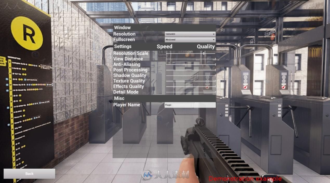 FPS第一人称射击Unreal Engine游戏素材资源 UNREAL ENGINE MARKETPLACE MULTIPLAYE...