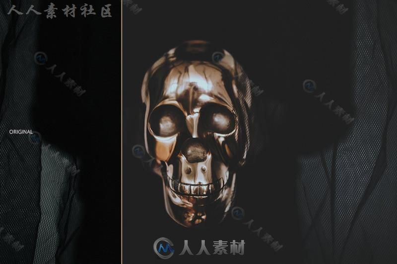 时尚深沉专业哑光效果PS动作