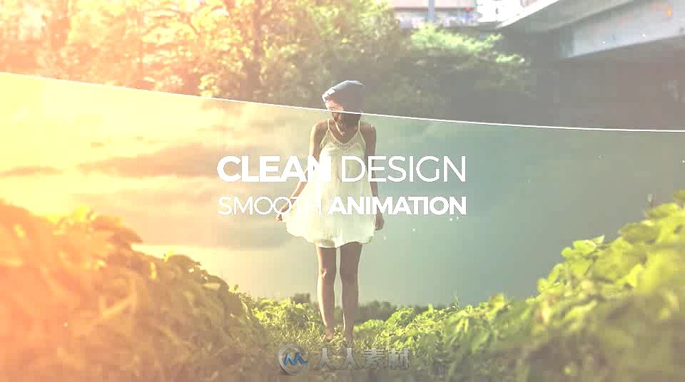 简单优雅的照片库展示幻灯片相册动画AE模板Videohive Elegant Opener Slideshow 1...