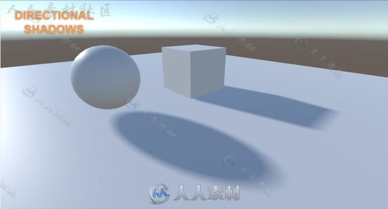 灯光的阴影着色器Unity游戏素材资源