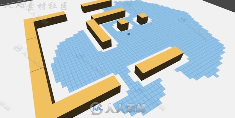 功能强大易于使用的寻路系统AI脚本Unity游戏素材资源