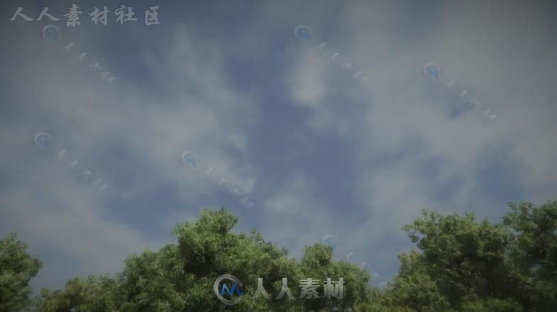 非常强大的动态白天和黑夜天气系统特效脚本Unity游戏素材资源