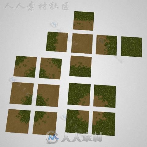 低多彩手绘村庄幻想环境3D模型Unity游戏素材资源