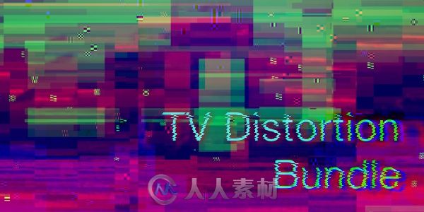 TV Distortion Bundle噪点失真电视特效AE插件V2.0.7 CE版 Rowbyte.TV.Distortion.B...