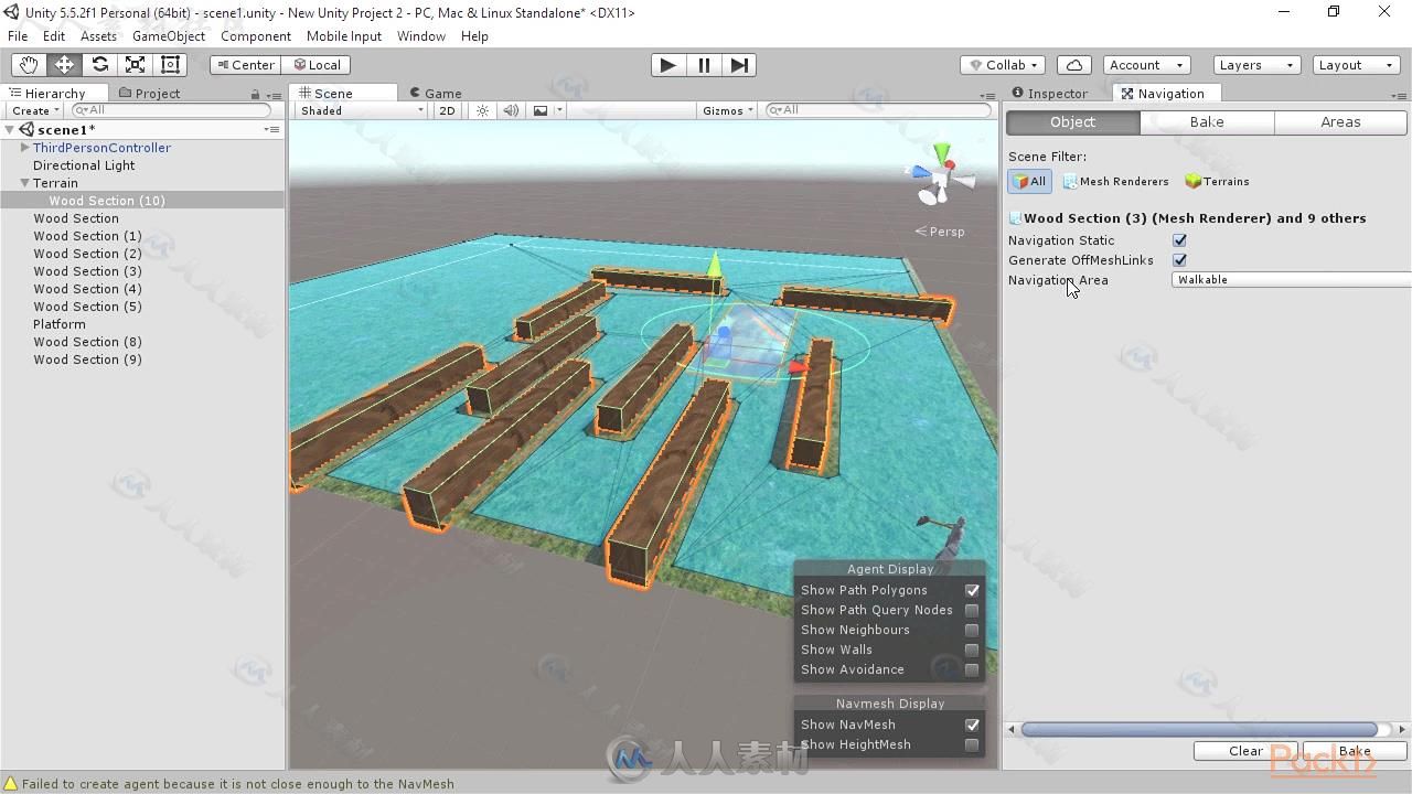 Unity 5游戏开发经验指南视频教程  PACKT PUBLISHING UNITY 5 GAME DEVELOPMENT GA...