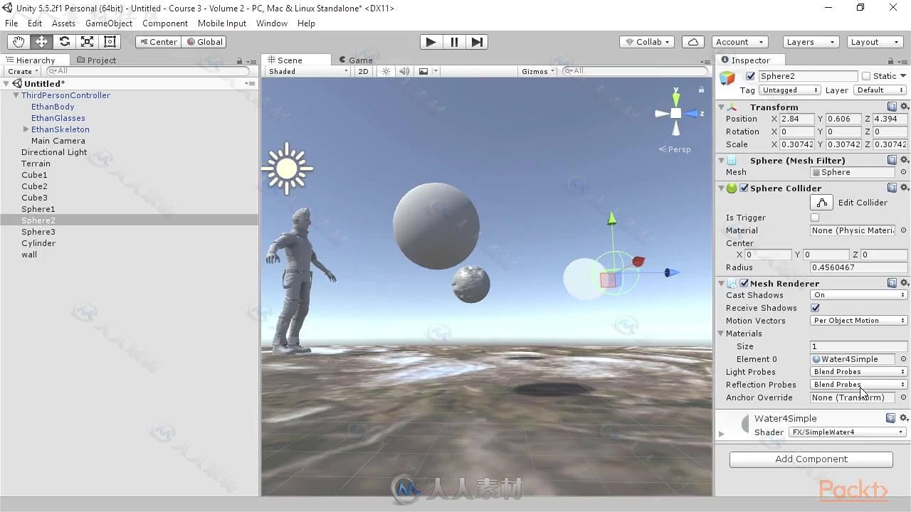 Unity 5游戏开发经验指南视频教程  PACKT PUBLISHING UNITY 5 GAME DEVELOPMENT GA...