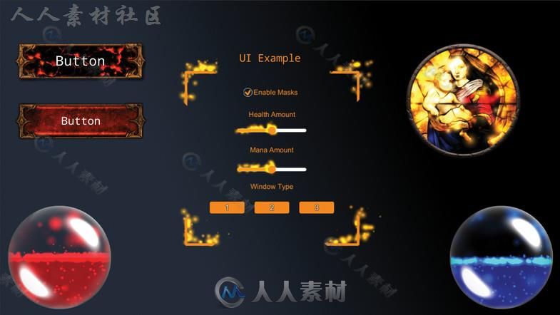 粒子系统发射器特效脚本Unity游戏素材资源