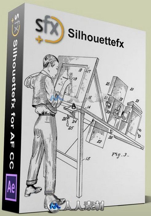 SFX Silhouette影视后期特效软件V6.0.33版 SILHOUETTEFX SILHOUETTE V6.0.33 WIN M...