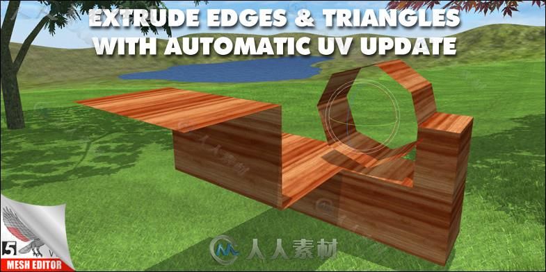 网格建模编辑器扩充Unity游戏素材资源