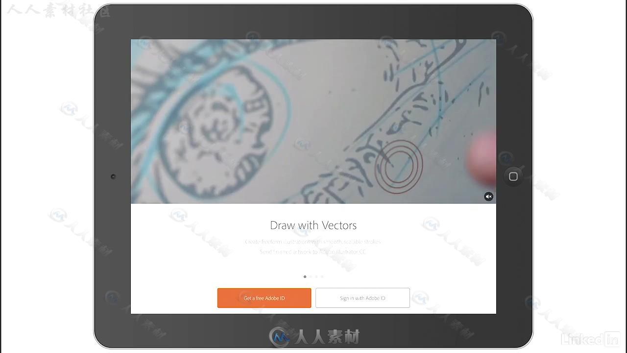 Illustrator移动版绘图技巧视频教程 Illustrator Draw Working Mobile