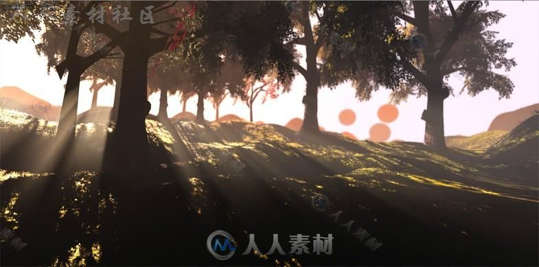 强大的草地和预制绘画和优化系统特效脚本Unity游戏素材资源