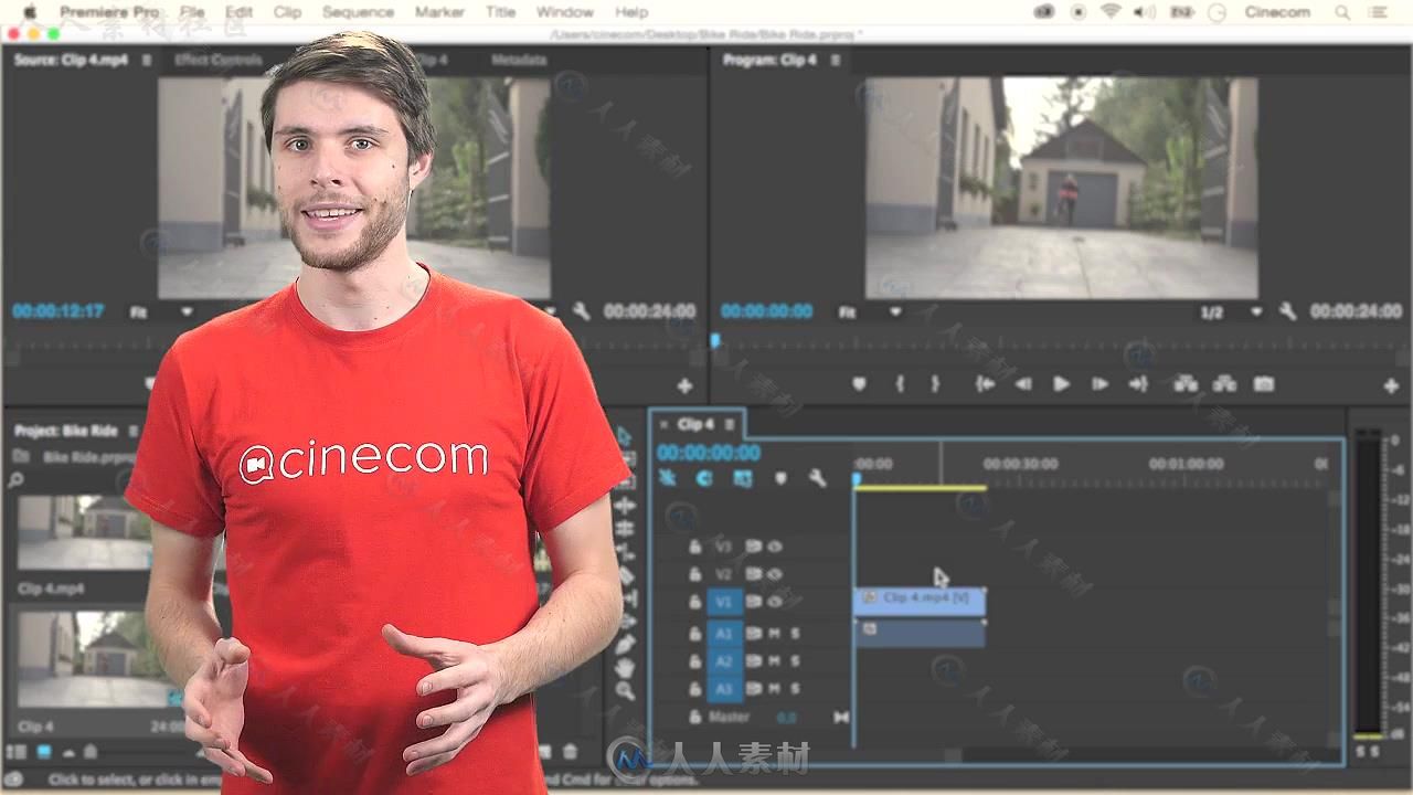 Premiere Pro CC视频编辑基础技能训练视频教程 SKILLSHARE LEARN VIDEO EDITING WI...