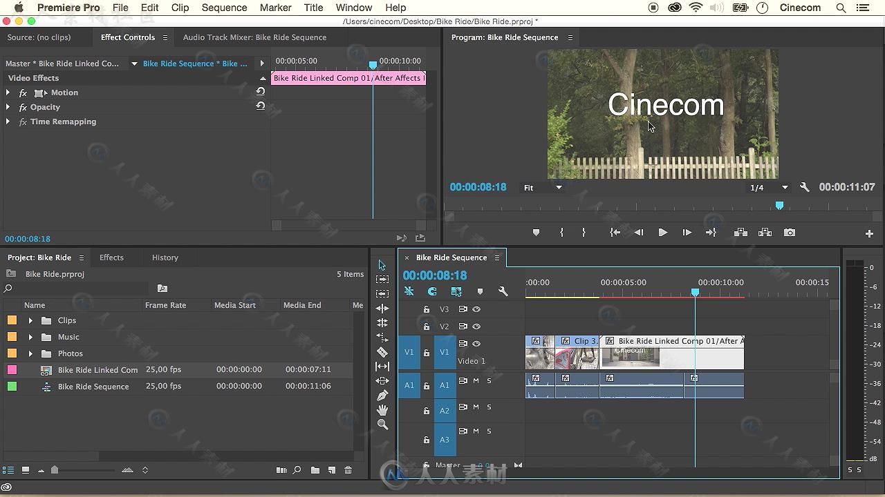 Premiere Pro CC视频编辑基础技能训练视频教程 SKILLSHARE LEARN VIDEO EDITING WI...